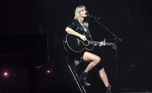 Taylor Swift, en concert à L'Olympia, à Paris, le 9 septembre 2019.