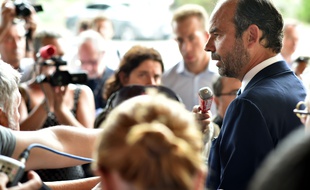 Le Premier ministre Edouard Philippe le 18 août 2017.