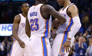 Le meneur d'OKC Russell Westbrook a réalisé son 4e triple-double de rang, égalant notamment Michael Jordan.