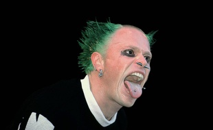 Keith Flint lors d'un concert de Prodigy en juin 2015.