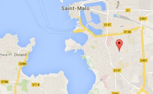 Un homme a été contrôlé rue de Riancourt samedi à Saint-Malo.