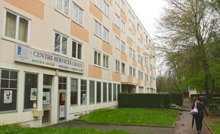Une antenne du CROUS sur le campus de l'université de Lille 1.