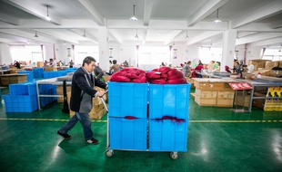 Une usine en Chine dans la province de Guizhou, le 16 octobre 2020.
