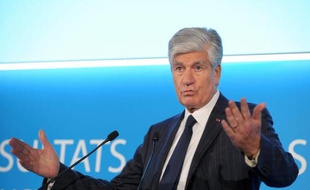 Maurice Lévy, président du directoire de Publicis, à Paris le 12 février 2015