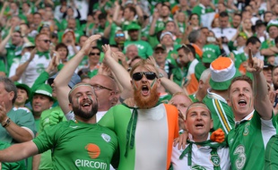 Des supporters de l'Irlande à Bordeaux, le 18 juin 2016.