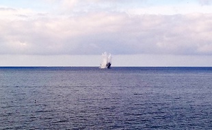 Une munition a été désamorcée au large de la promenade des Anglais, à Nice