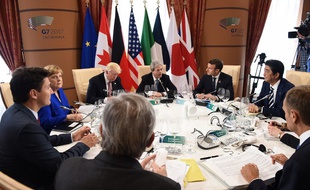 Les dirigeants du G7 réunis en Sicile.
