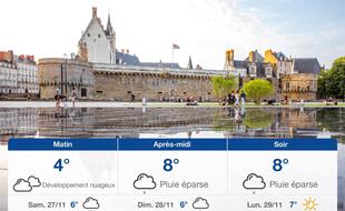 Météo Nantes: Prévisions du vendredi 26 novembre 2021