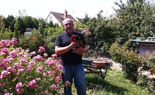 Antonio Lopes Duarte, éleveur de poules amateur en Seine-et-Marne