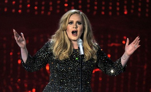 Adele en concert en 2013.