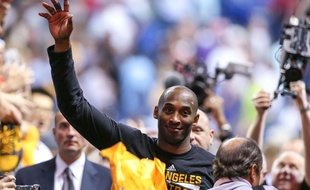 Kobe Bryant lors de son dernier match