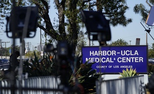 L'hôpital Harbor-UCLA, à Los Angeles, où TIger Woods a été opéré à la suite de son accident le 23 février 2021.