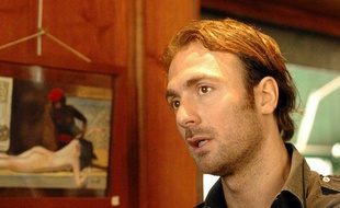 L'ancien footballeur français Christophe Dugarry, reconverti consultant sur Canal+