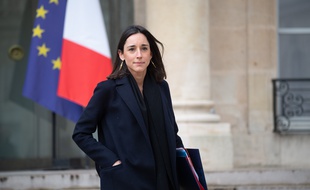 Brune Poirson, secrétaire d'Etat auprès du ministre de la Transition écologique et solidaire, au palais de l'Elysée, le 9 janvier 2019.