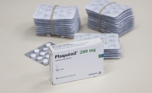 Hydroxychloroquine (Plaquenil) sulfate 200 mg, voie orale