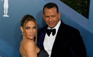 Les fiancés Jennifer Lopez et Alex Rodriguez