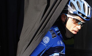 Le coureur espagnol Alberto Contador, triple-vainqueur du Tour de France, le 5 février 2012, à Majorque.