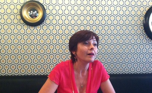 Carole Delga, tête de liste PS aux régionales Midi-Pyrénées/Languedoc-Roussillon.