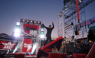 20 Minutes représente sur le plateau de « Ninja Warrior »