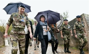 Martine Aubry présentait aujourd'hui le projet en visitant le site de la Citadelle.