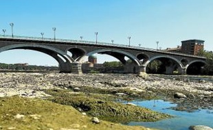 Sans les lâchers d'eau, la Garonne aurait déjà atteint son débit de crise.