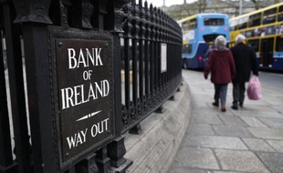 La Banque d'Irlande à Dublin le 11 décembre 2013