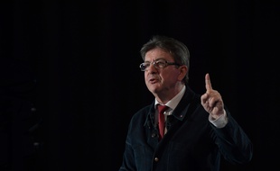 Jean-Luc Mélenchon au Parc floral, à Vincennes, le 25 février 2017.