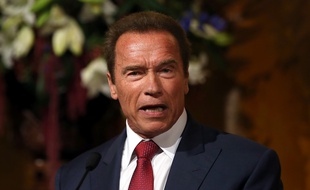 Schwarzenegger à Sacramento le 8 septembre 2014.
