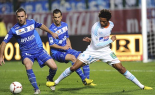 Florian Jarjat (à gauche), ici face au Marseillais Rémy en 2012.