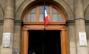 L'entrée du 36, quai des Orfèvres à Paris qui abritait le siège de la police judiciaire