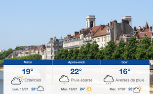 Météo Besançon: Prévisions du dimanche 14 juillet 2019