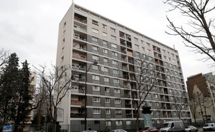L'immeuble dans lequel résidait Mireille Knoll