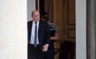 Jean-Yves Le Drian, le 09/05/2018/Credit:CHAMUSSY/SIPA