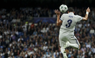 Pepe lors d'un match entre le Real Madrid et le Legia Varsovie en octobre 2016.