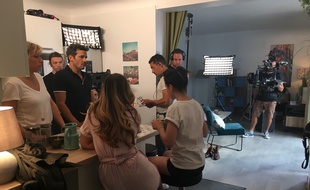 Sur un tournage de Demain nous appartient à Sète