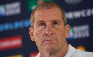 Le sélectionneur de l'Angleterre Stuart Lancaster, le 3 octobre 2015, à Londres.