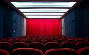 Illustration, salle de cinéma.