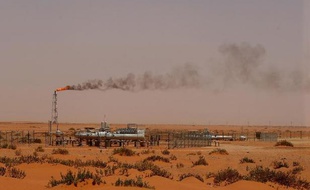 Une installation pétrolière en Arabie Saoudite