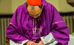 Le cardinal Barbarin, le 28 novembre 2015 à Lyon.