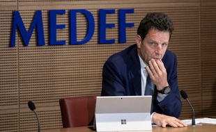 Geoffroy Roux de Bezieux, le président du MEDEF, le 28 mai 2020.