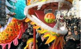 Hier, l'année du dragon a débuté.