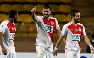 Farès Bahlouli a inscrit son premier but en professionnel lors du 32e de finale de Coupe de France face à Saint-Jean Beaulieu le 3 janvier (10-2). VALERY HACHE