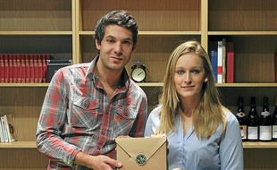 Tibo et Iris proposent des produits livrés en kit pour faire des repas de chef.