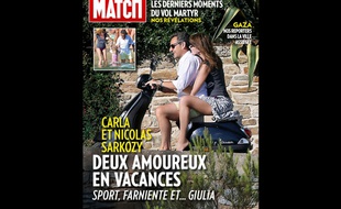 La Une de Paris Match du 23 juillet 2014