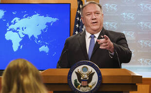 Le secrétaire d'Etat américain Mike Pompeo, le 10 novembre 2020 à Washington.