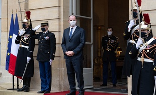 Le Premier ministre Jean Castex, à Matignon le 14 décembre 2020.