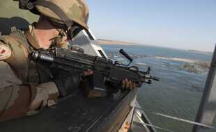 Un militaire français de l’opération Serval, au Mali en 2013.