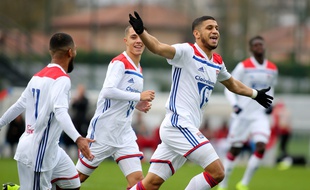 Avant son lob contre l'Ajax, mardi en Youth League, Hamza Rafia s'était déjà fait remarquer en phase de poule en inscrivant trois buts, comme ici le 27 novembre face à Manchester City.