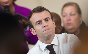Le président de la République Emmanuel Macron.