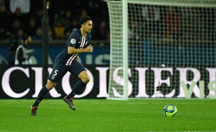 Le capitaine du PSG Marquinhos.